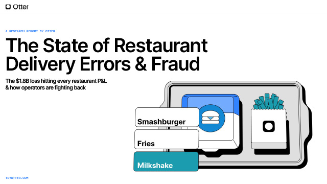 The State of Restaurant Delivery Errors and Fraud