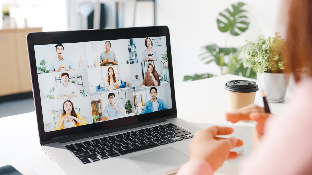Hybrid work productivity data